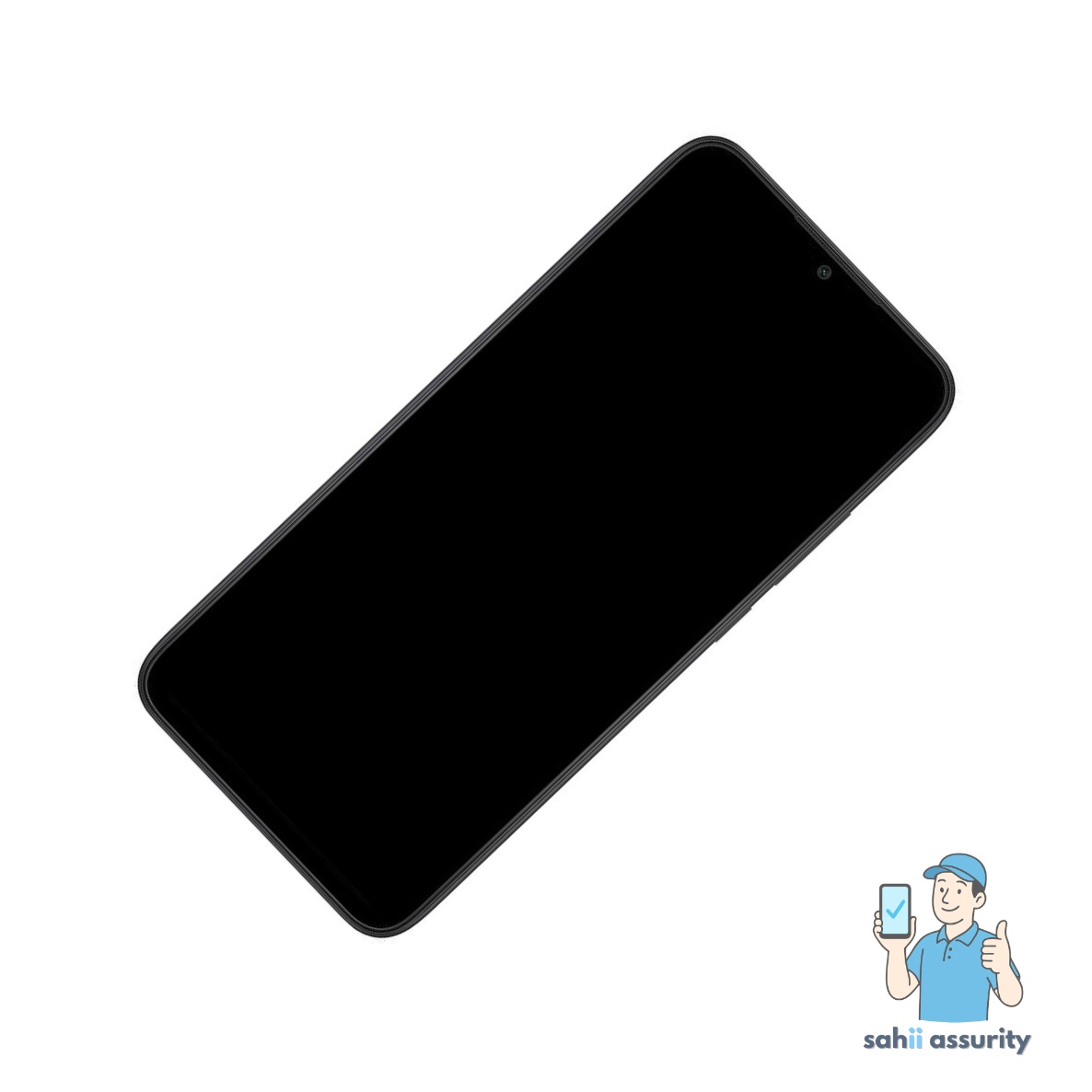 Fingerprint Sensor with Flex Cable for Xiaomi Redmi 9 India Aug 2020 Black
